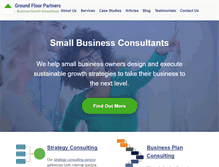 Tablet Screenshot of groundfloorpartners.com